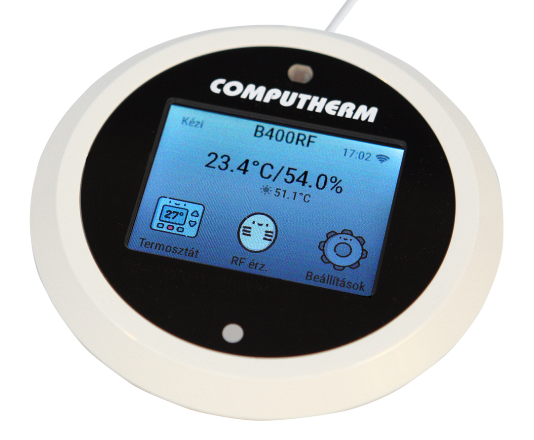 Computherm - Wi-fi termosztátok -  COMPUTHERM B400RF - Quantrax Kft. 