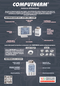 Computherm - Digitális, Wi-fi, mechanikus termosztátok - Quantrax Kft. 