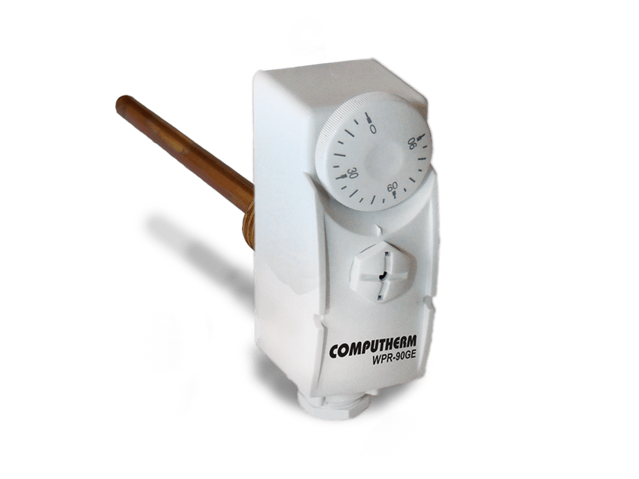 COMPUTHERM Thermostat d'immersion WPR-90GC, Thermostat avec sonde à  Distance, régulateur de température pour Chauffage, Mesure invasive très  précise, Surveillance du Circuit de Chauffage : : Bricolage